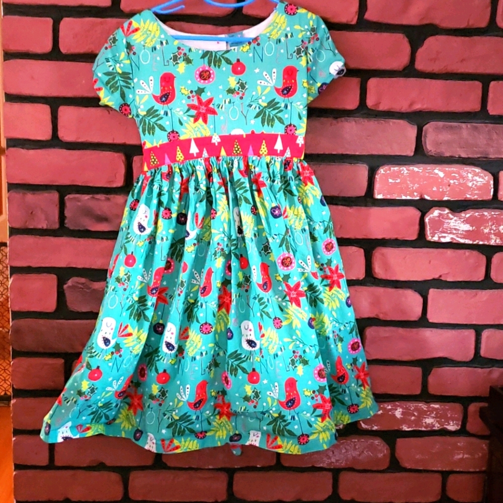 Little Miss Marmalade Be Merry holiday dress 10/12